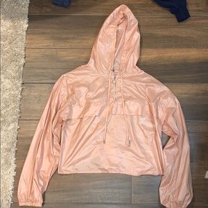 Trendy Cropped Rain jacket